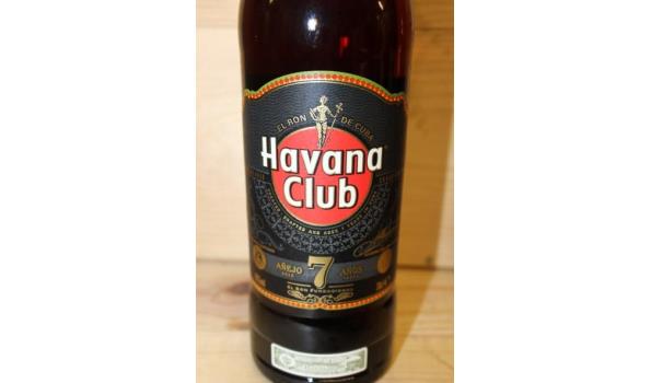 5 flessen div sterke drank wo HAVANA CLUB, APPLETON STATE